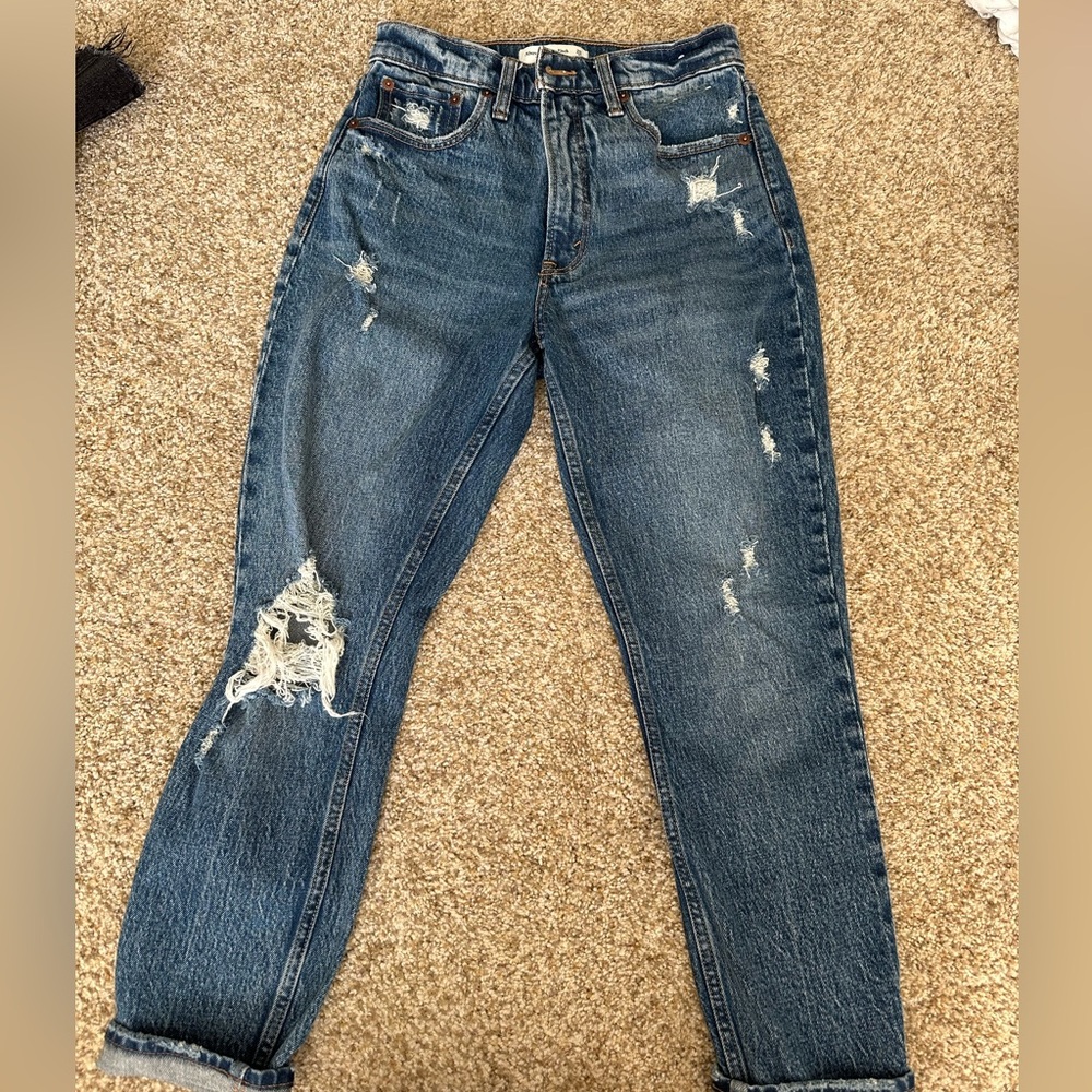Abercrombie skinny high rise, size 2s